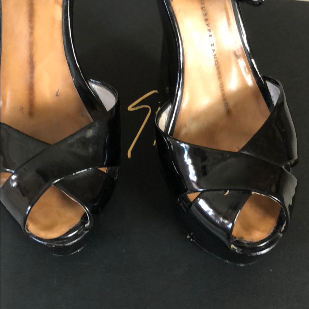 Giuseppe Zanotti I80179  patent leather platforms - Picture 6 of 7
